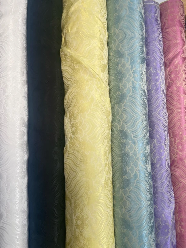 江崖海水纹 0.5价位112门幅 30姆米 不支持7天