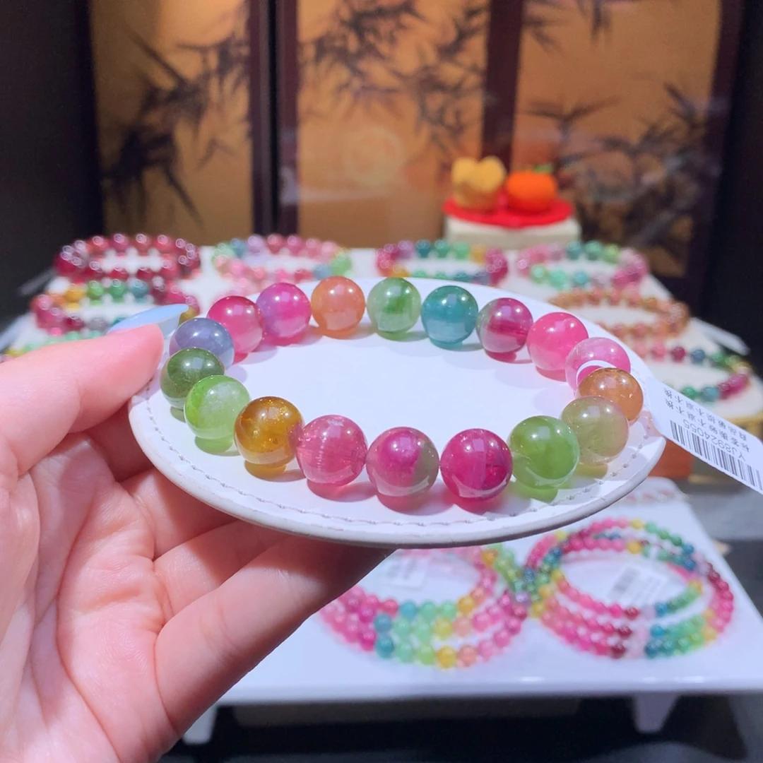 未镶嵌手链碧玺碧玺