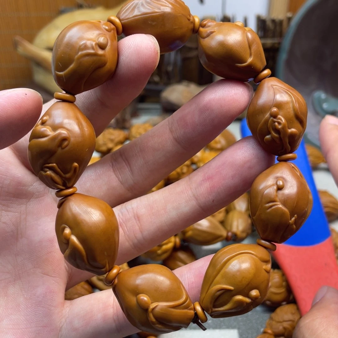 橄榄核手串/手链橄榄核雕工艺手串5119
