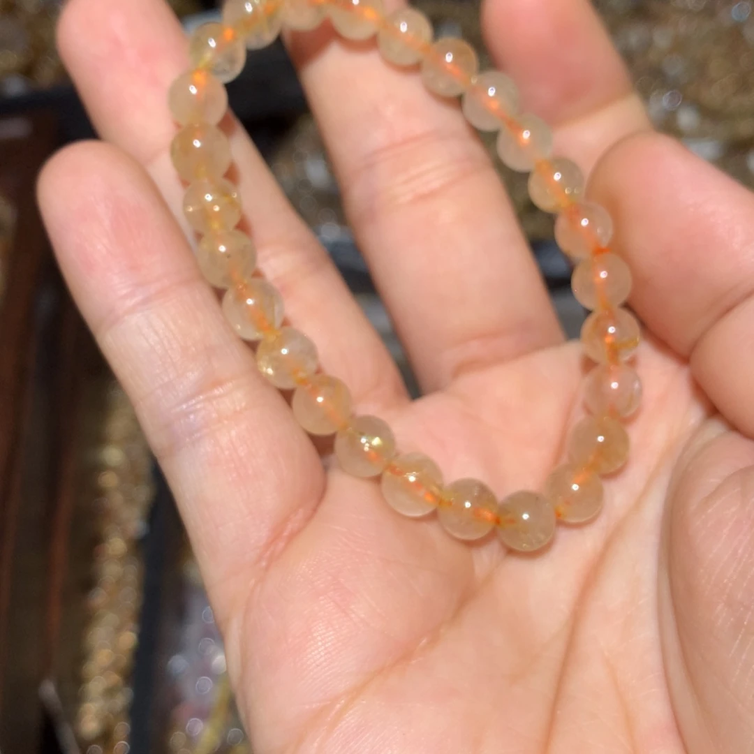 水晶未镶嵌手链手链