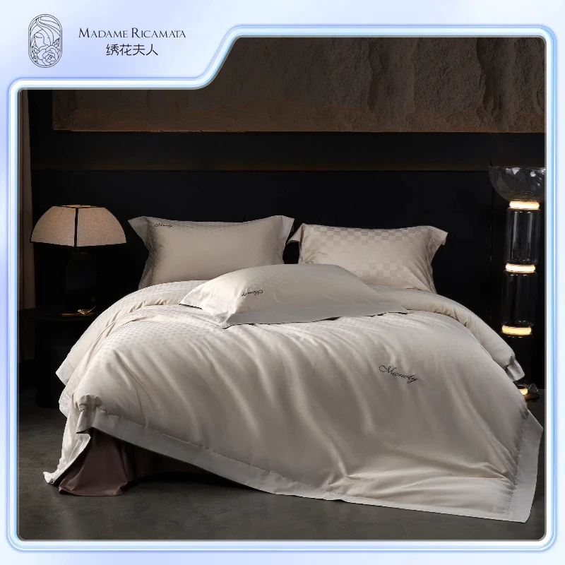 助眠好物/杨岚推荐/Giza94/经305*纬145/蒂鲁/埃及长绒棉四件套