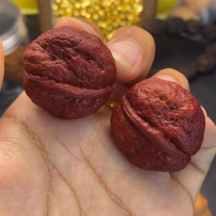 文玩核桃把件31尺肌肉蛙