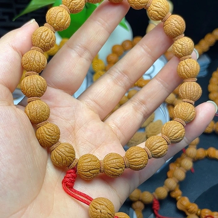 超***哥手串桃核龙纹桃核手串