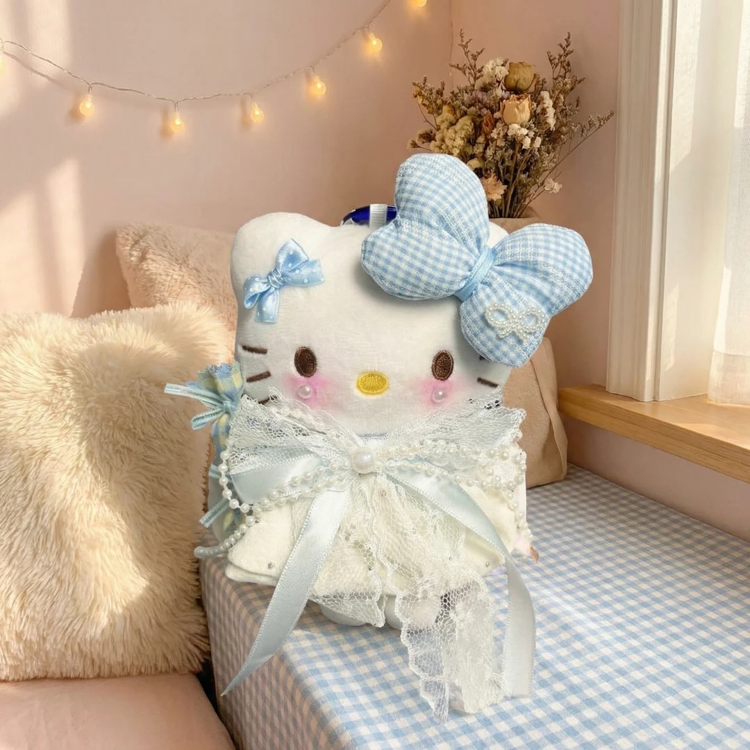 【送礼品袋】正版hellokitty玩偶椰椰三丽鸥包KT挂件摆件生日礼物