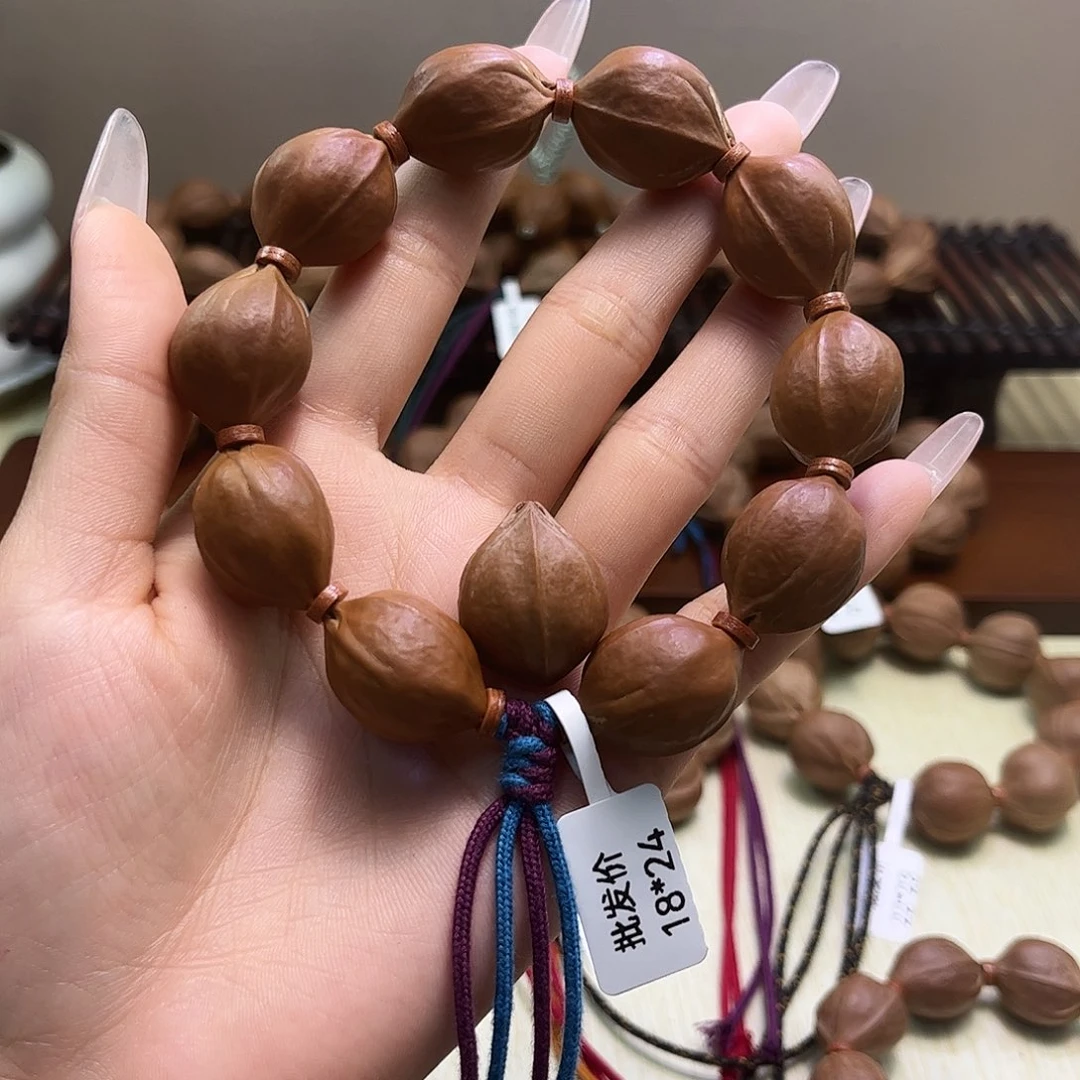 S***·橄榄核吊坠梅林铁核文玩手串