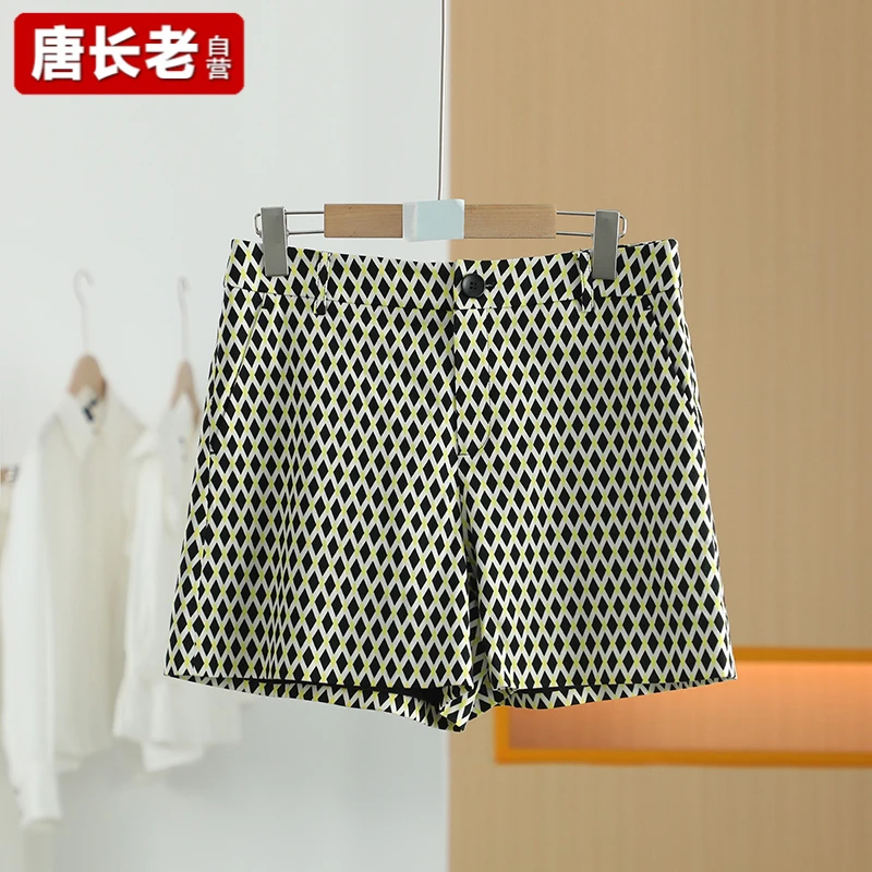 【唐长老自营】货号4912女装春秋新款简约休闲短裤M