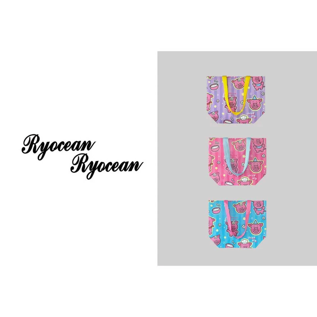 RYOCEAN 可爱手绘小猪卡通男小猪卡通背包