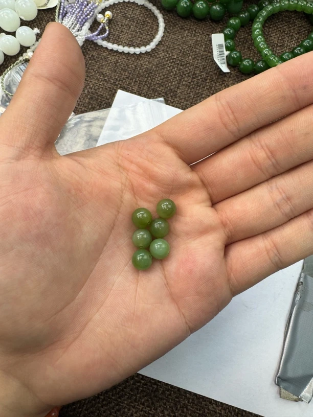 【四哥珠宝】和田玉单珠多样性发货拍一发一