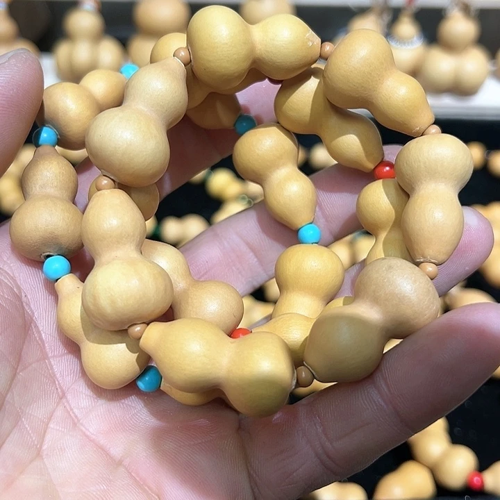 聚铜阁文玩葫芦手串一件