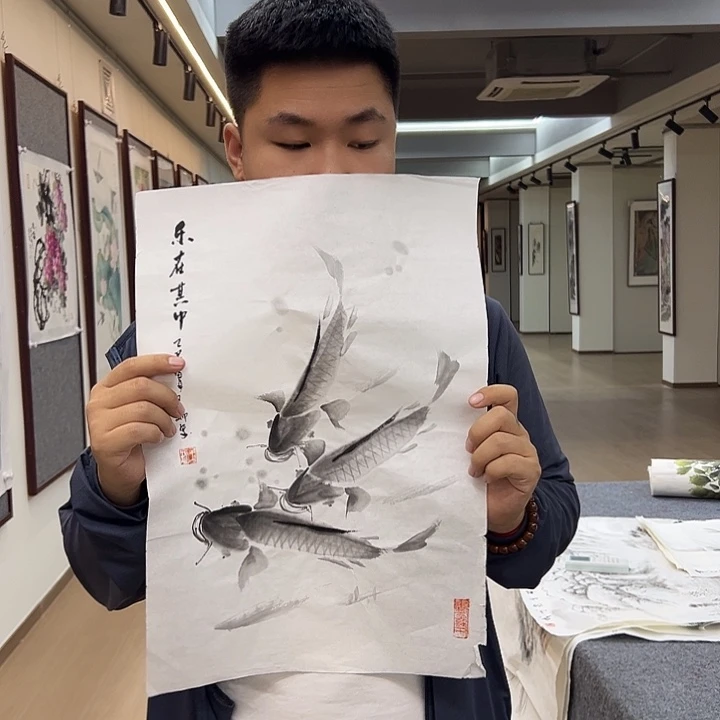 国画阿清清浅浅啊