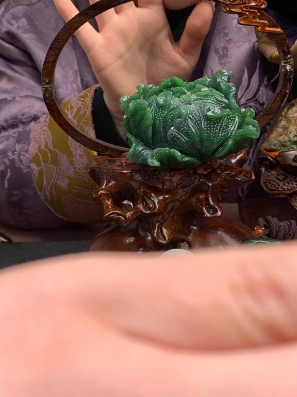 和田玉 碧玉 摆件