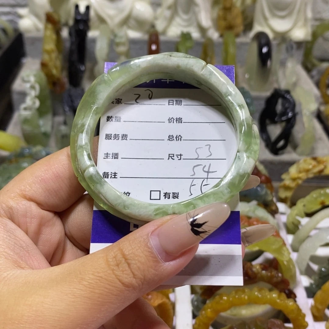 【闪购商品】未镶嵌蛇纹石玉手镯