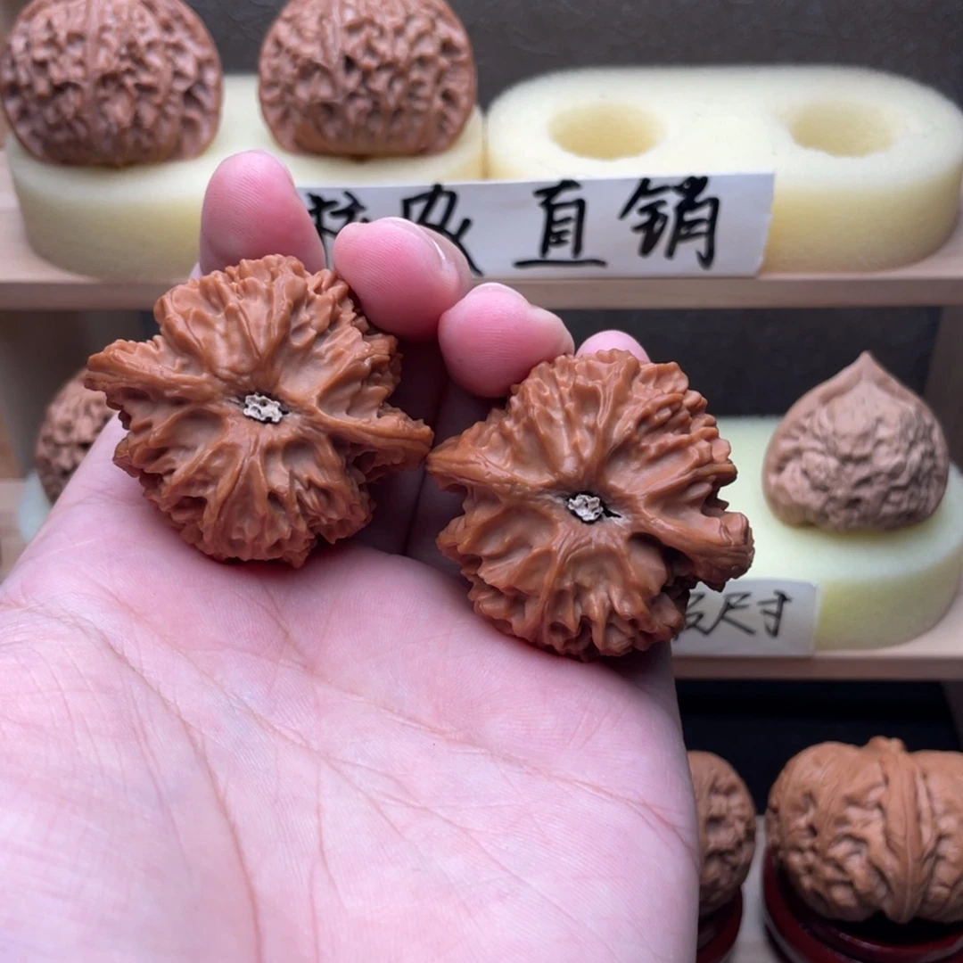 平***军吊坠文玩核桃全品苹果圆44➕交友价