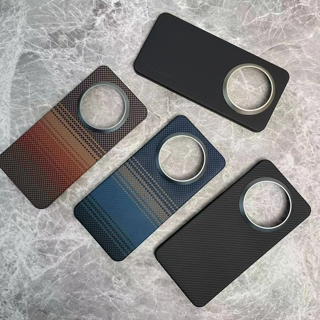 适用于华为Mate30.40.50.60.70凯夫拉手机壳芳纶纤维全包防摔