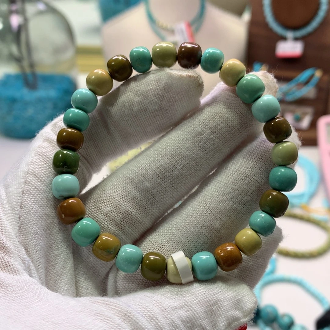 绿松石未镶嵌配饰杨*文