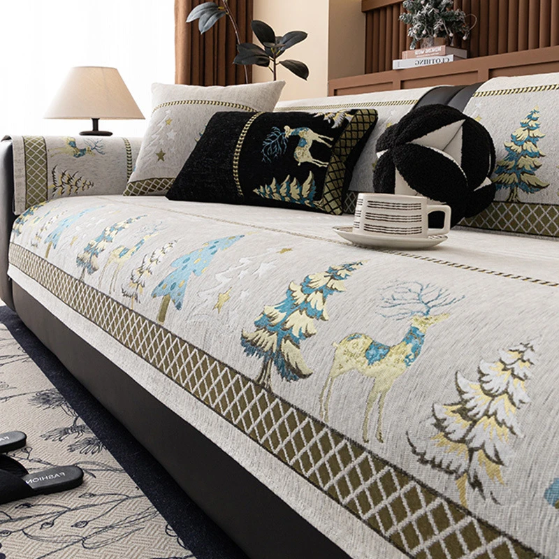 垫布式2025新款沙发垫四季通用防滑耐脏坐垫子直排沙发套罩盖布巾