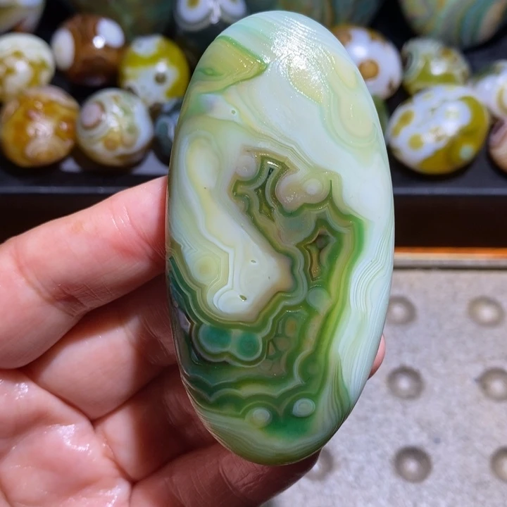 未镶嵌玛瑙/玉髓珠宝半成品79