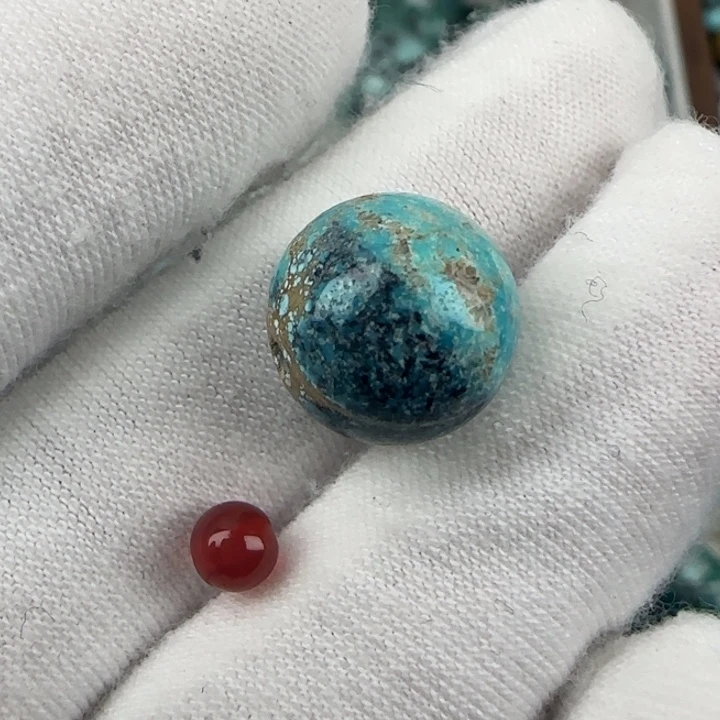 一***菜南红玛瑙未镶嵌配饰12.2微瑕