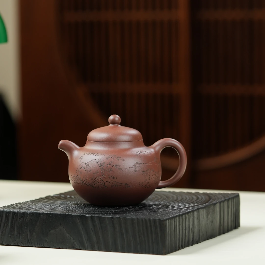 范秀红作品《柿圆》底槽清320cc