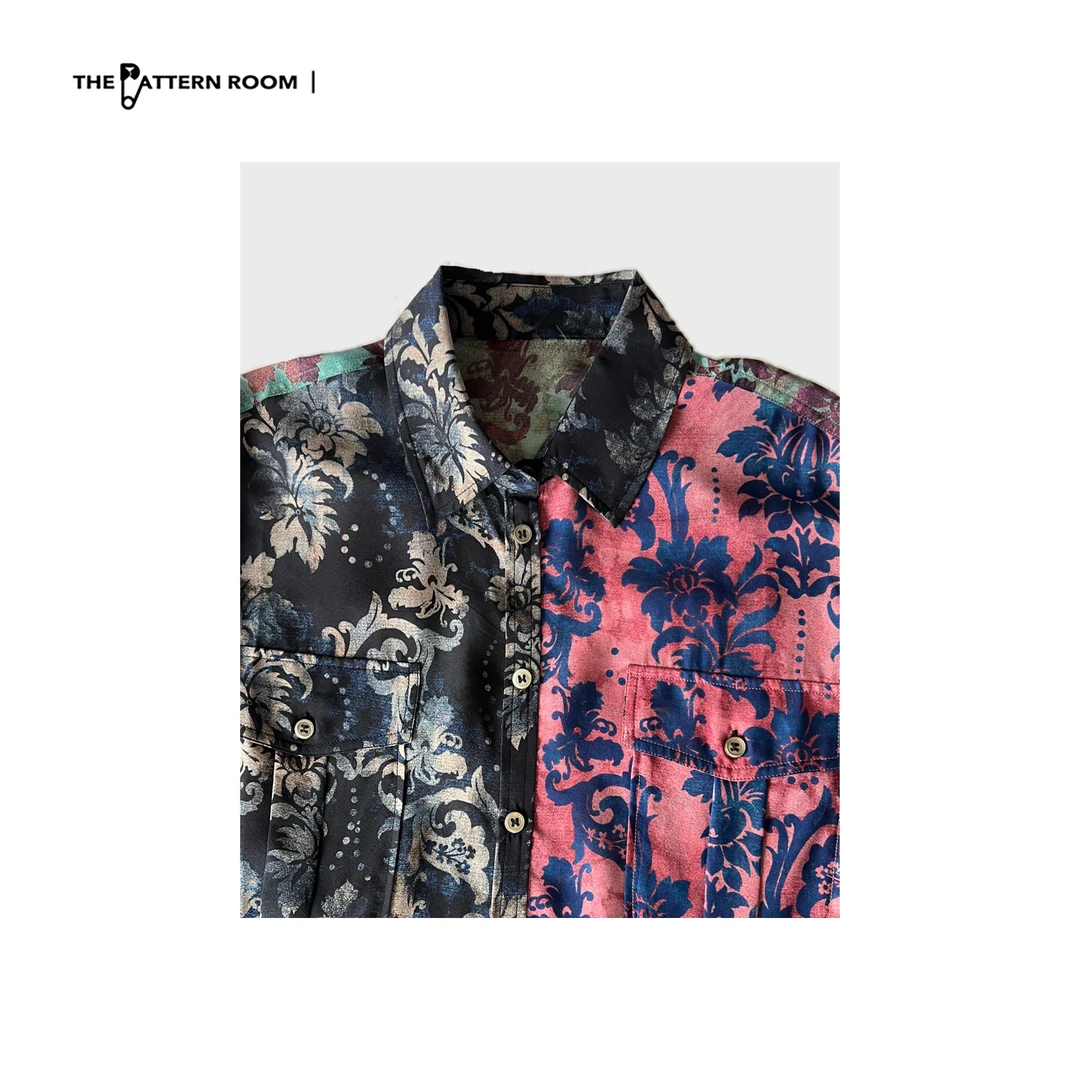 The pattern room | 多巴胺调色盘晕染衬衫