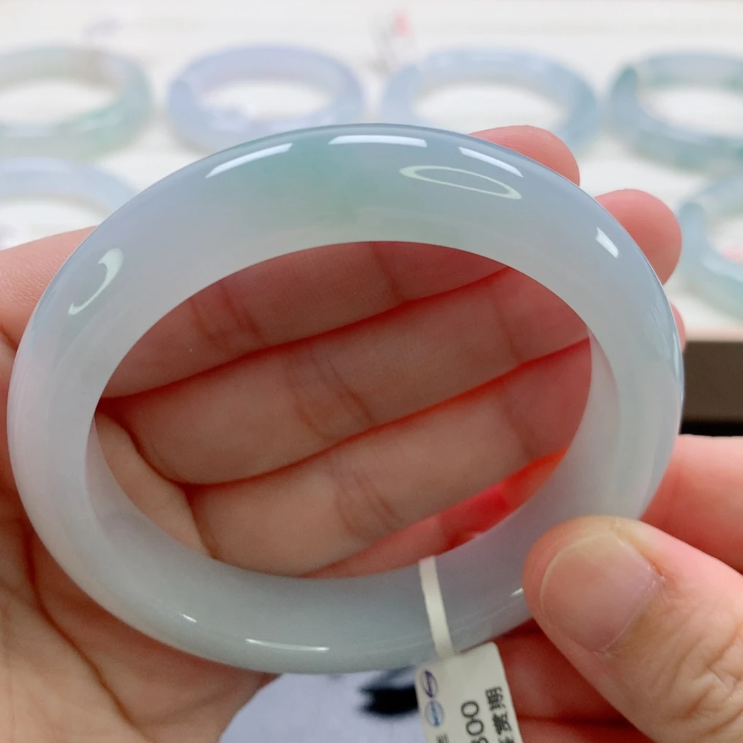 翡翠手镯未镶嵌强推9号-57