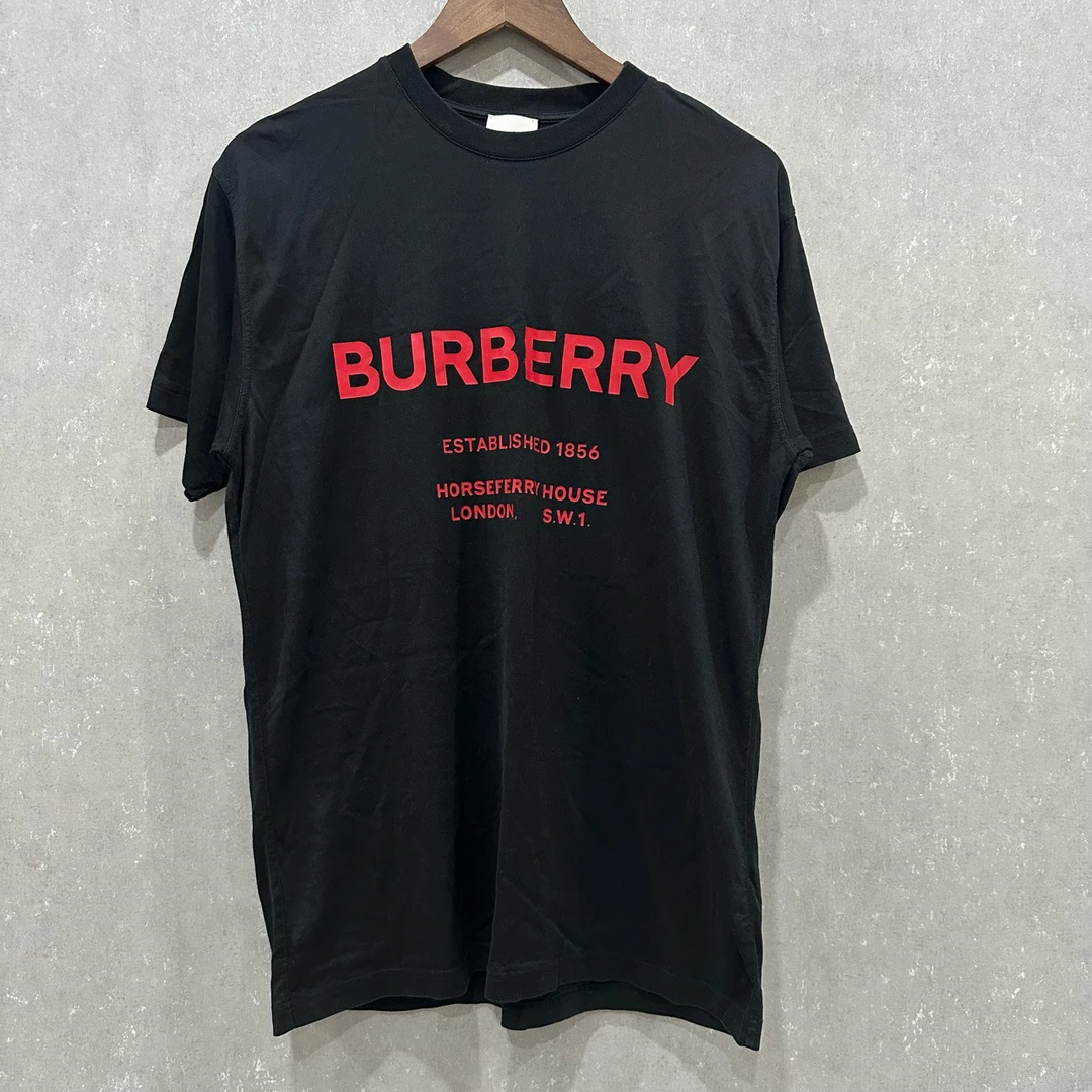 99新 BURBERRY/博柏利 Burberry 博柏利 黑色短袖 95新 SL004067