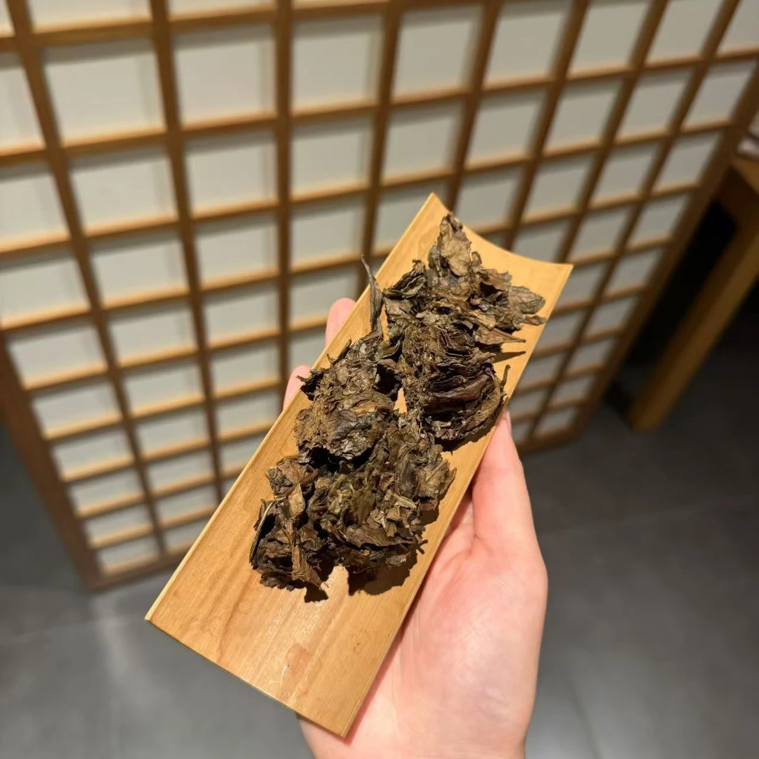 一盏雲—安化黑茶2015年老树千两沱500g黑茶