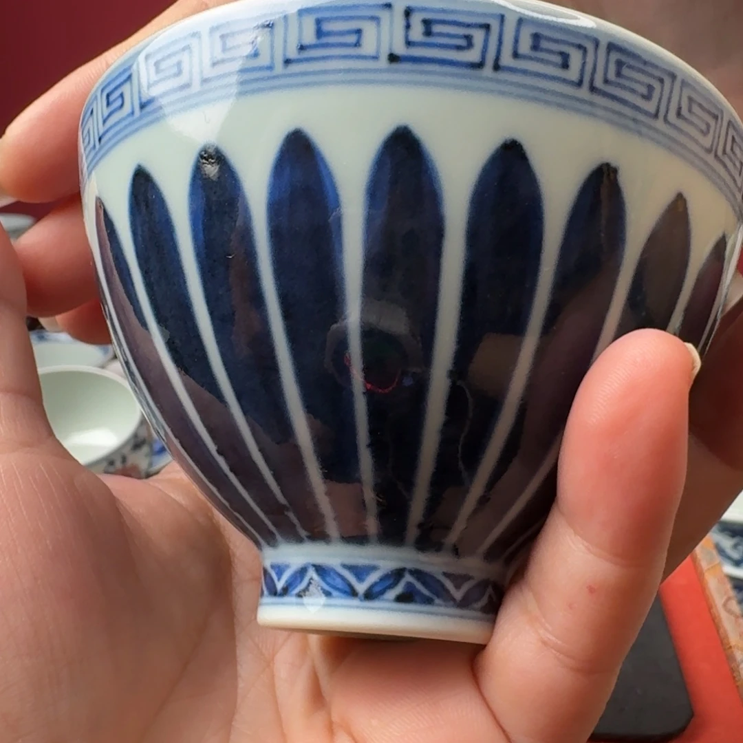 可***生摆件鸡心杯微瑕11111