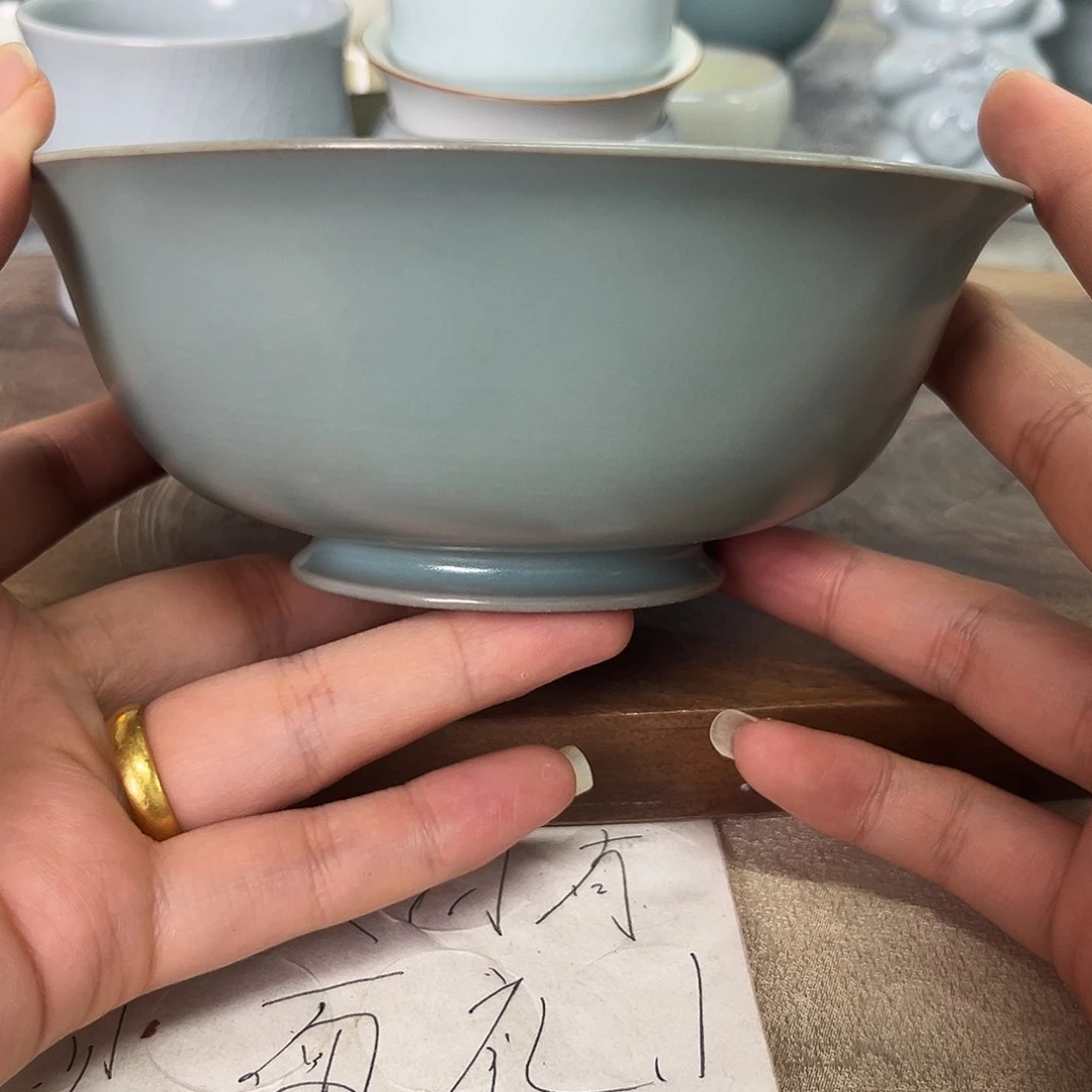 罐仿古，邮票碗微瑕。。。。。。