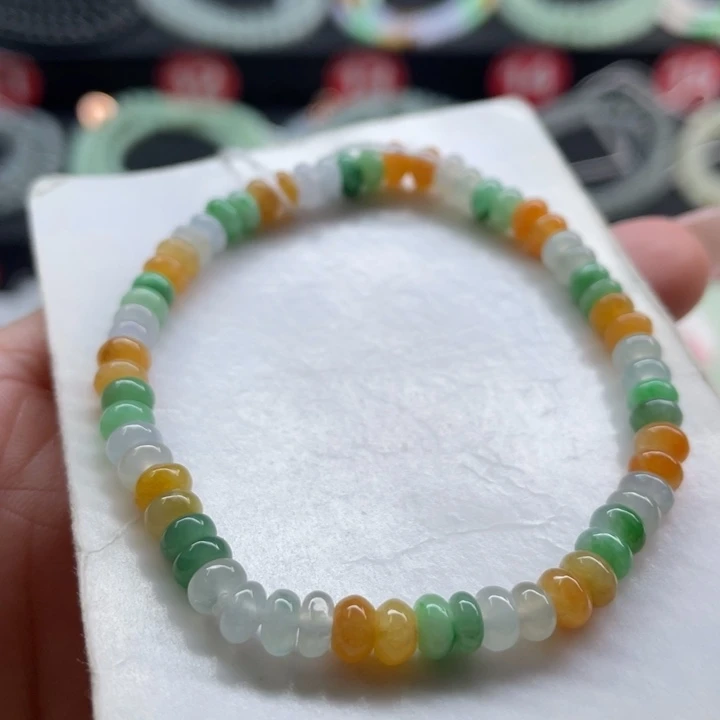 未镶嵌手链翡翠卡5