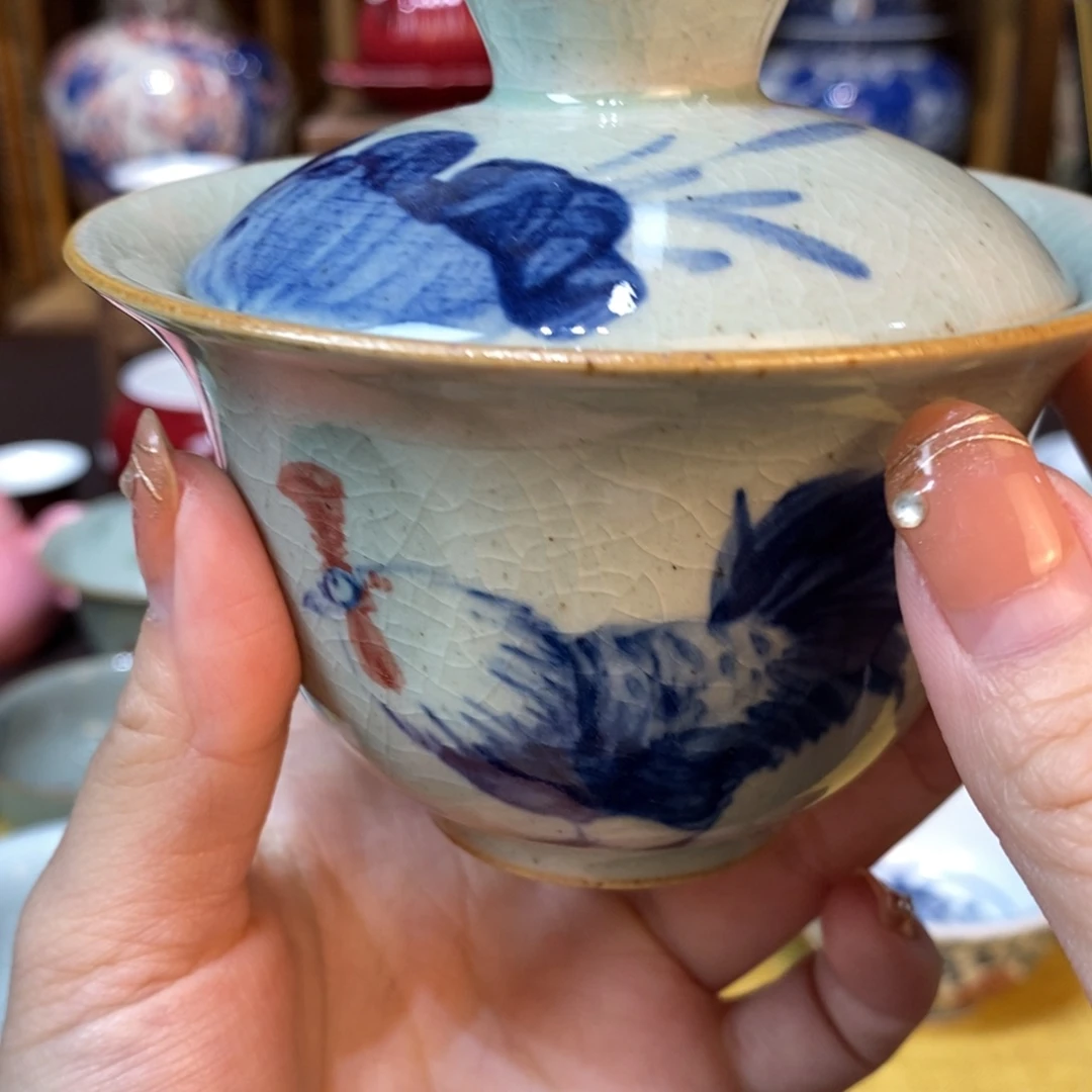 景德镇陶瓷手工手绘