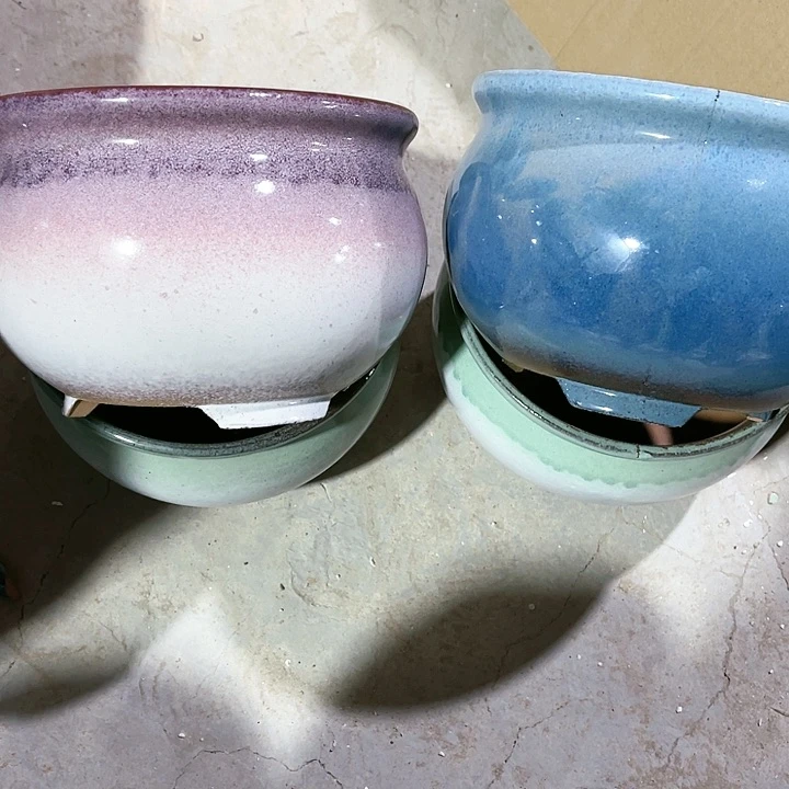 红陶用****5口径19高度13四个瑕疵