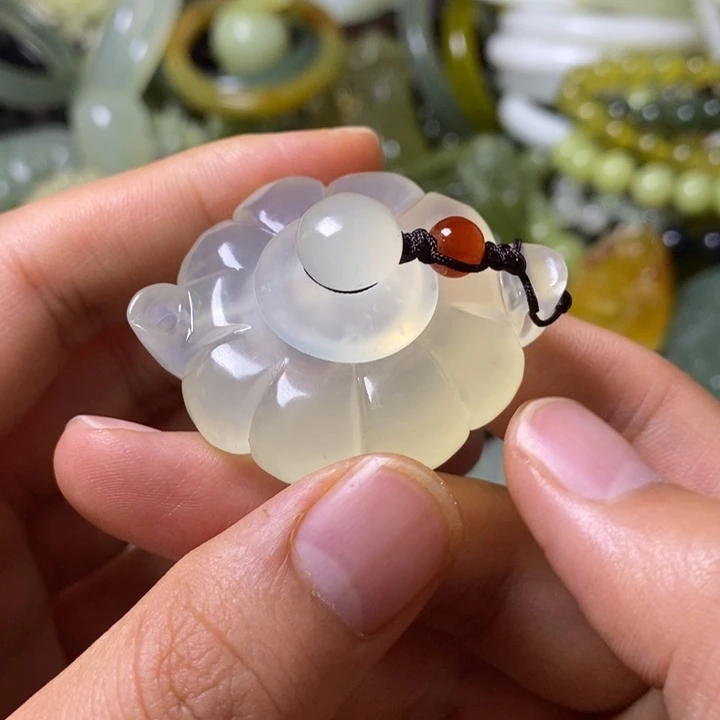 岫玉岫玉颈饰未镶嵌