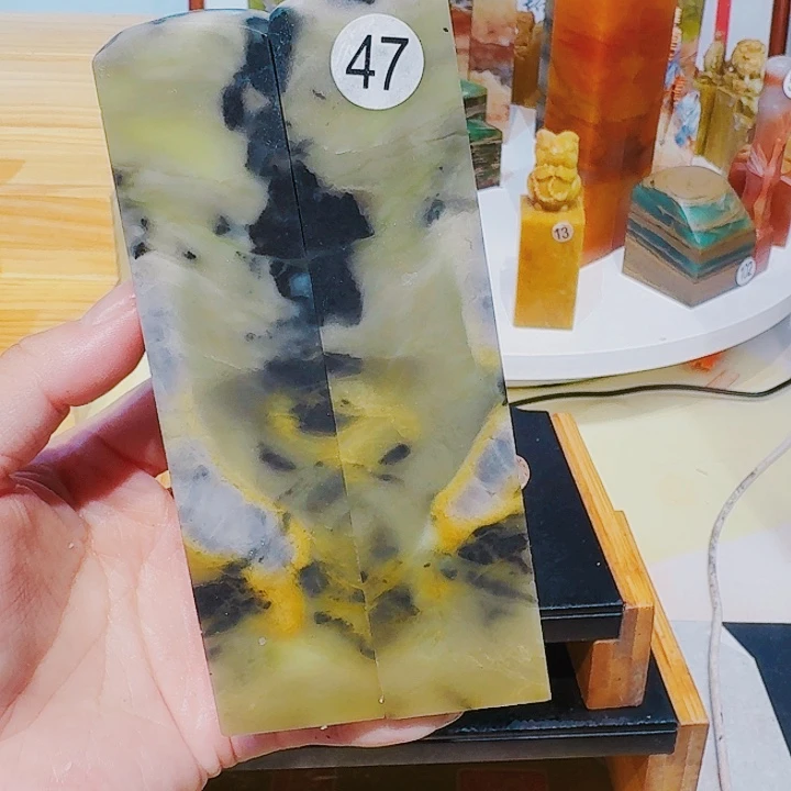 青田石印石香*灰篆刻章料