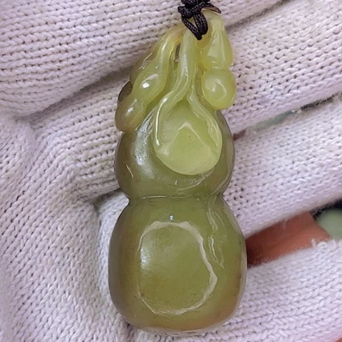 和田玉（白玉）挂件未镶嵌