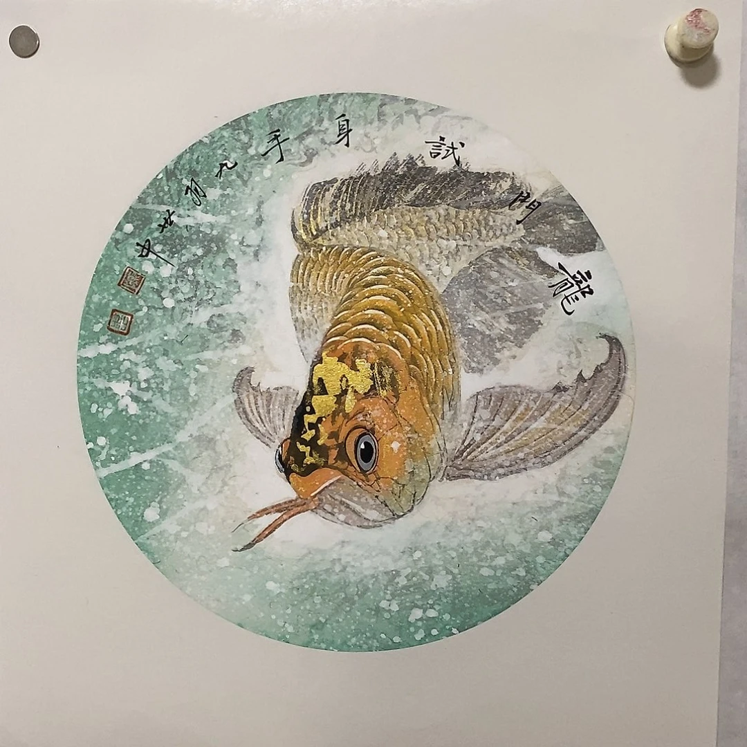 国画陈老师作品福利