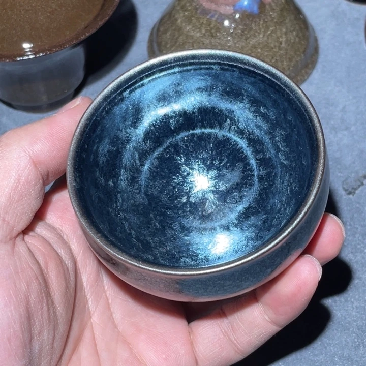 茶盏建窑建盏主人杯