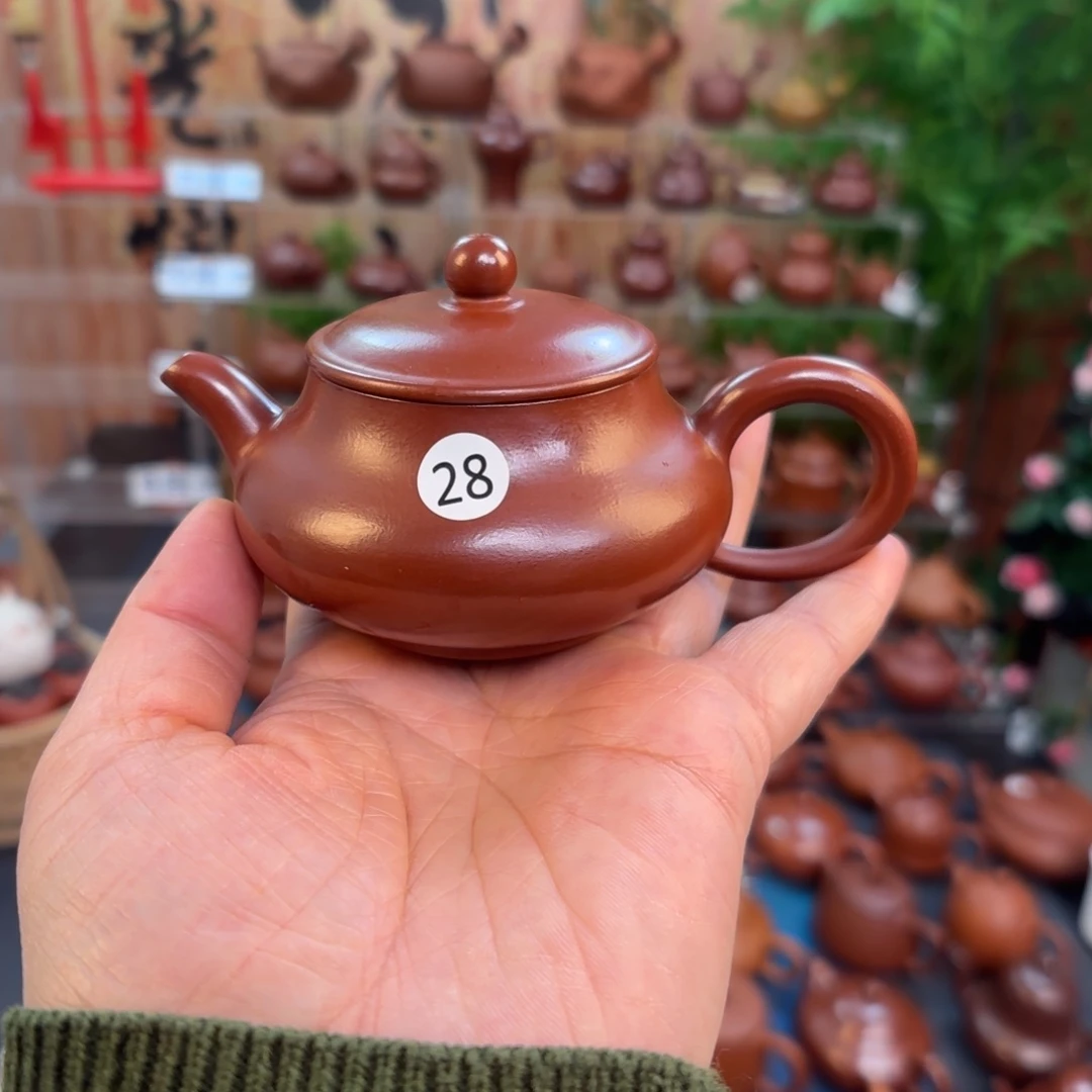 朱泥茶壶早****-朱泥茶壶100C