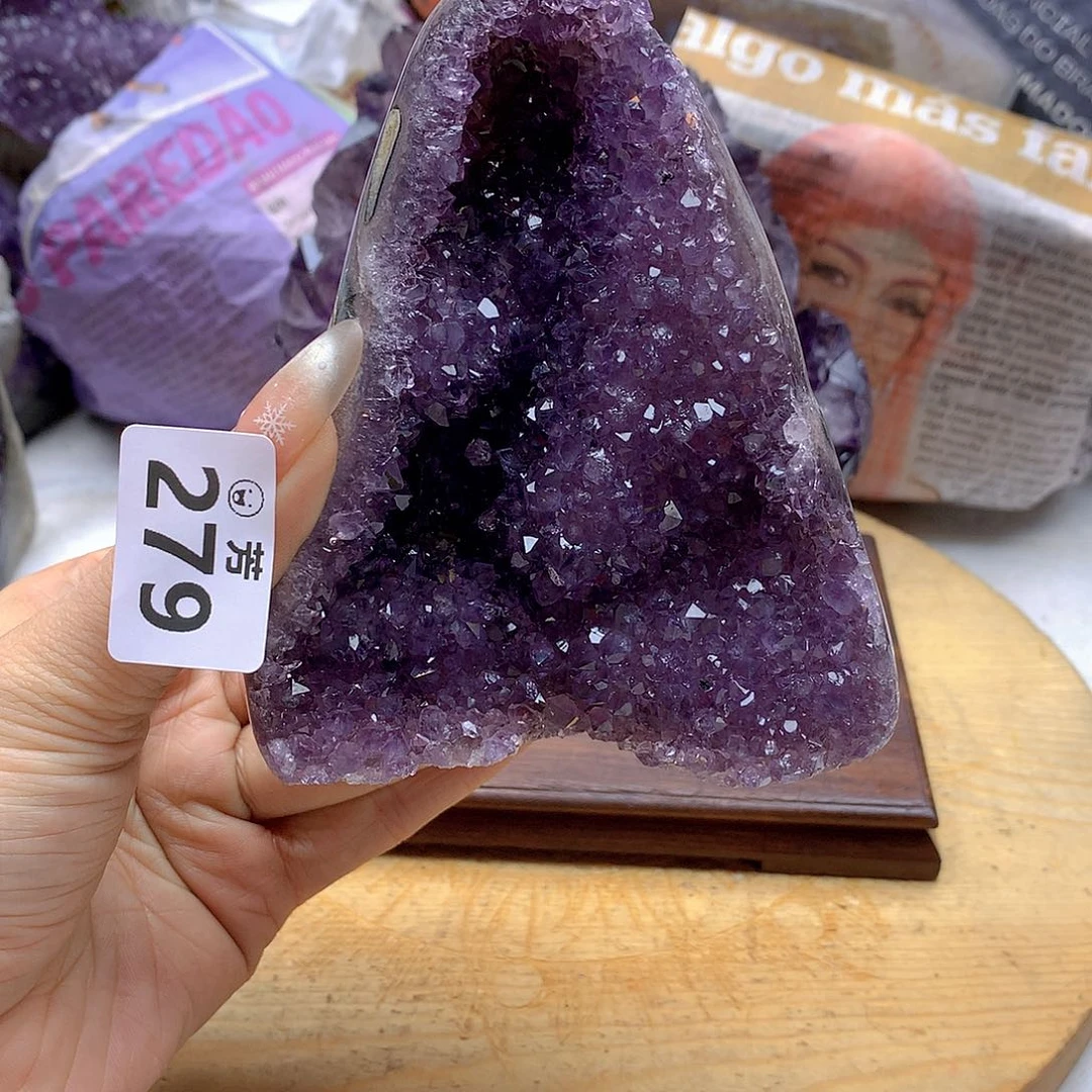 紫晶大型摆件（非配饰）未镶嵌
