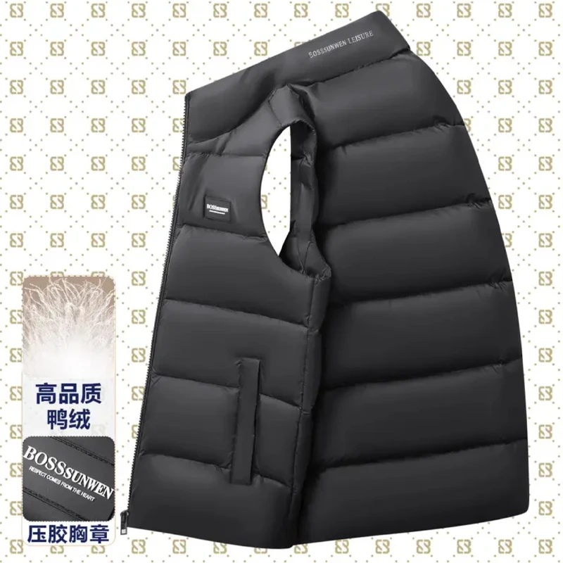 【敏敏】A530~90鸭绒 防风立领羽绒马甲~BM316A530