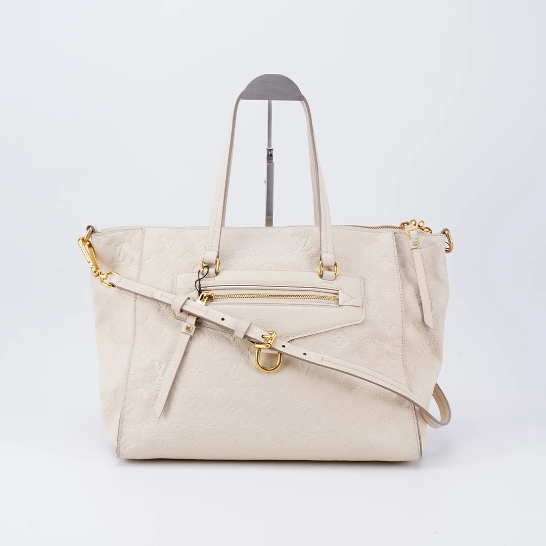 95新 LouisVuitton/路易威登 【静文】lumineuse手提单肩包中号