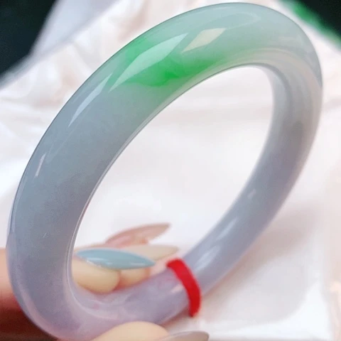 未镶嵌手镯翡翠57圆条882887