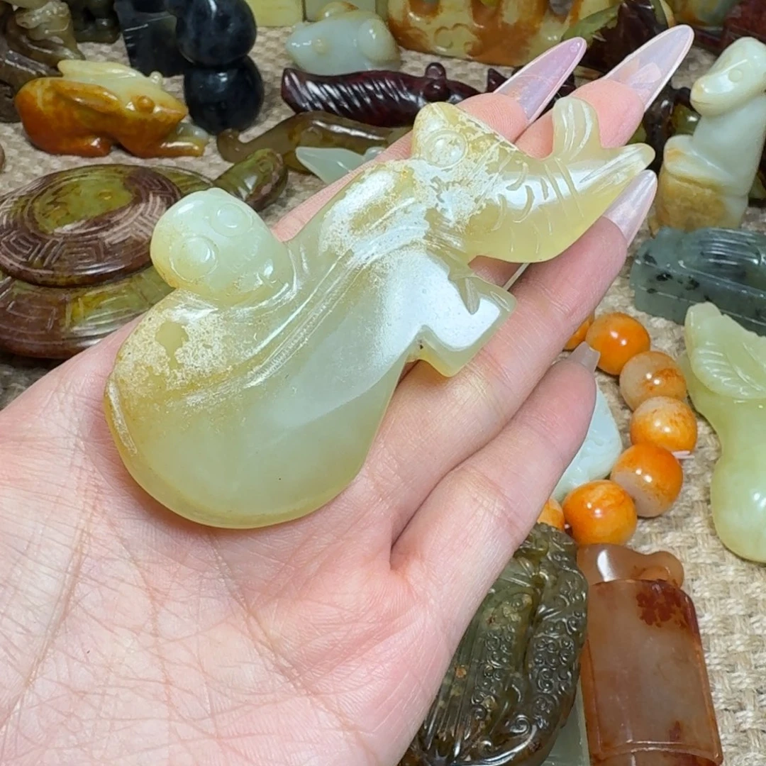 白玉菩提吊坠挂件