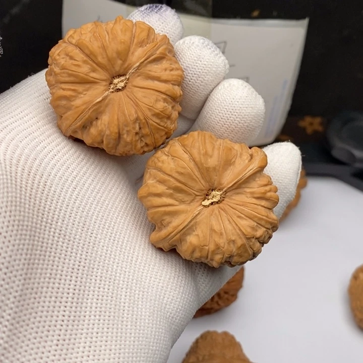 文玩核桃把件南瓜墩43