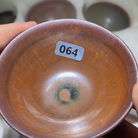 茶盏原矿原釉柴烧建盏