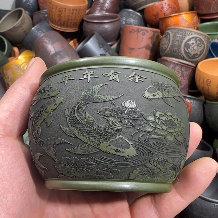 茶杯紫砂全手工制作工艺