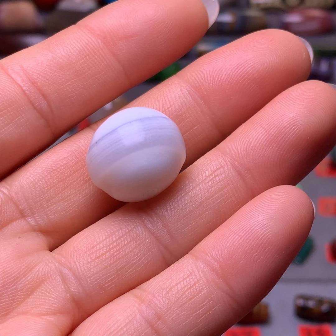 上***莱玛瑙/玉髓未镶嵌颈饰