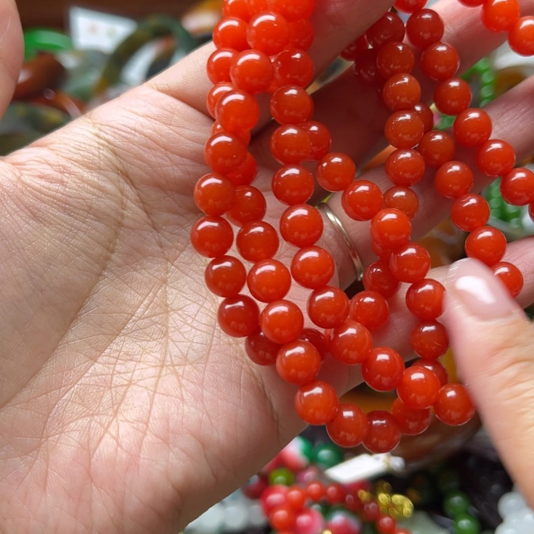 玛瑙/玉髓手链未镶嵌