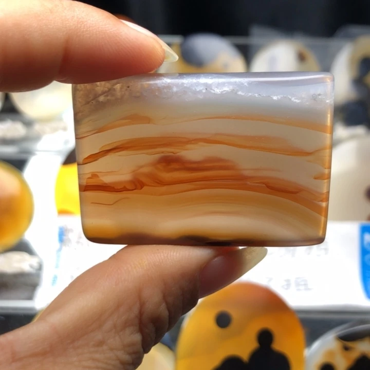 合金玛瑙/玉髓珠宝奇石60有瑕