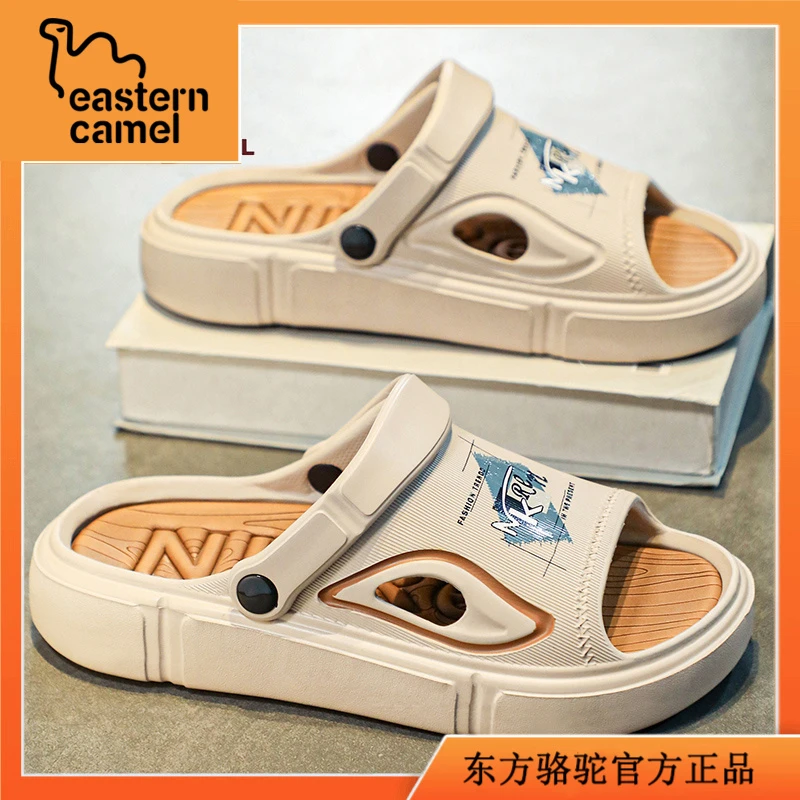 东方骆驼拖鞋男潮牌夏季外穿防滑可外穿厚底开车沙滩休闲凉鞋